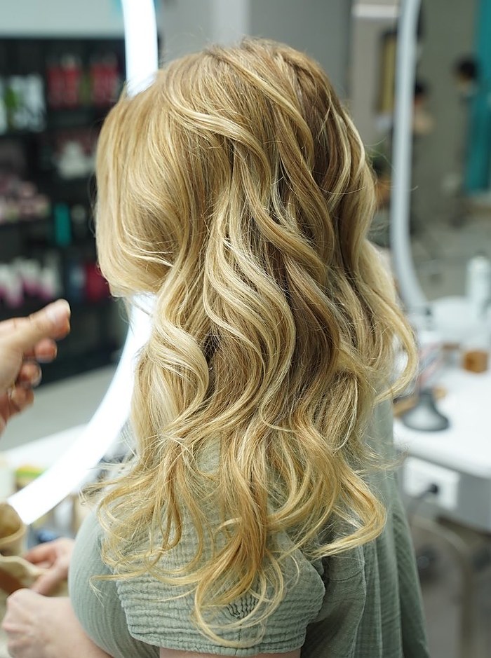 Golden balayage by X-Salon